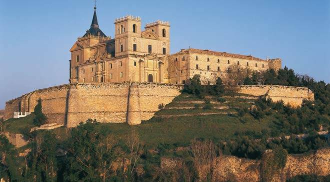 Monasterio de Uclés emplazamiento